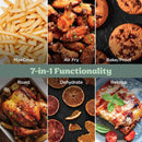 Ninja AS101UKGY Crispi Pro 7-in-1 Glass Air Fryer