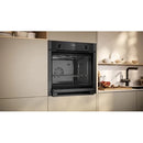 Neff B3ACE4AG3B N50 Built-in Slide® Single Oven - Graphite