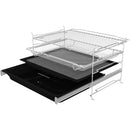 Hisense BAS6PH8BUKWF Hi8 Blackline Built-In Smart Steam Electric Single Oven - Black