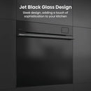 Hisense BAS6PH8BUKWF Hi8 Blackline Built-In Smart Steam Electric Single Oven - Black