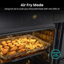 Hisense BAS6PH8BUKWF Hi8 Blackline Built-In Smart Steam Electric Single Oven - Black