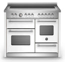 Bertazzoni MAS115I3EBIC 110cm Masters Induction Range Cooker - Matte White*contact store for price*