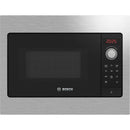Bosch BFL523MS3B 50cm wide Series 2 800W 20L Built-In Microwave - Black With Steel Trim*contact store for price*