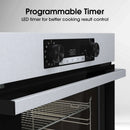 Hisense BI64211PX built-in Pyrolytic cleaning single oven - Stainless steel