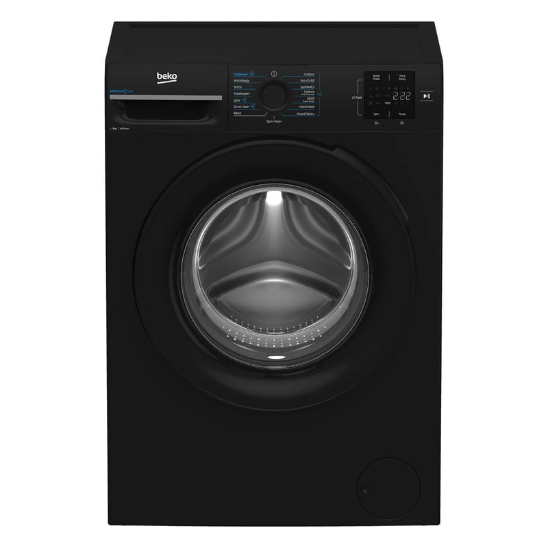 Beko BM3WT3941B 9kg EnergySpin 1400rpm Washing Machine - Black