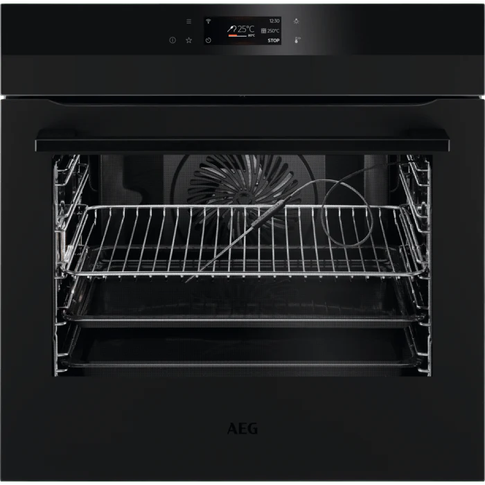 AEG BPK748380T AssistedCooking Pyrolytic single oven - Matte Black
