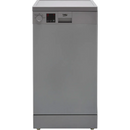 Beko DVS04020S 45cm Freestanding Slimline Dishwasher Silver