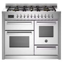Bertazzoni PRO116L3EXT Professional XG 110cm Dual Fuel Range Cooker - Stainless Steel *contact store for price*