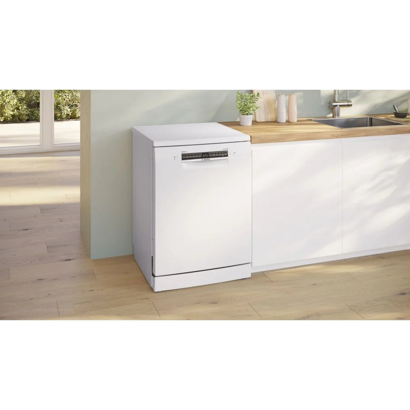 Bosch SMS6ZCW10G Series 6 14-place setting Dishwasher - White [Free 5-year guarantee]