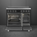 Smeg C92IPMB2 90cm Induction Range Cooker - Matte Black*contact store for price*