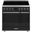 Smeg C92IPMB2 90cm Induction Range Cooker - Matte Black*contact store for price*