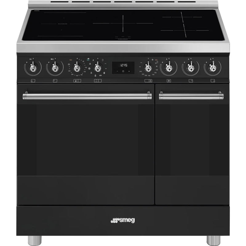 Smeg C92IPMB2 90cm Induction Range Cooker - Matte Black*contact store for price*