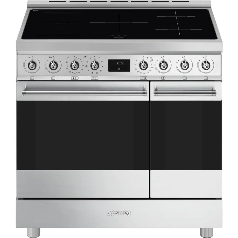 Smeg C92IPX2 90cm Pyrolytic Induction Range Cooker - Stainless Steel*contact store for price*