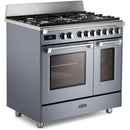 De'Longhi BS 965T MXS 90cm Dual Fuel Range Cooker - Slate Grey *contact store for price*