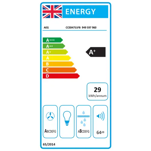 AEG CCE84751FB 8000 80cm Recirculating Induction Extractor Hob*contact store for price*