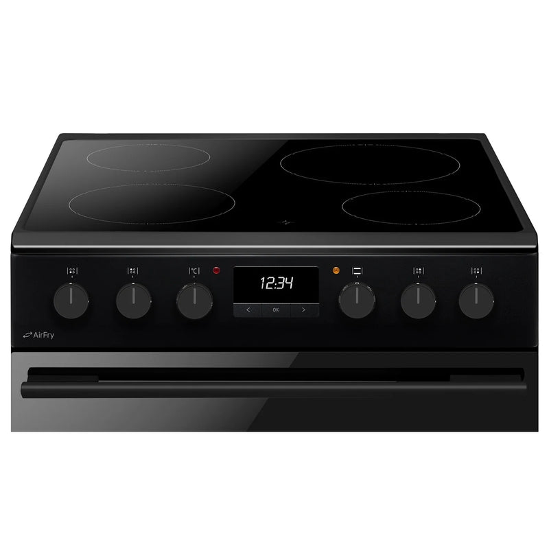 CDA CFC6100MB 60cm Electric Ceramic Cooker with AirFry - Black*contact store for price*