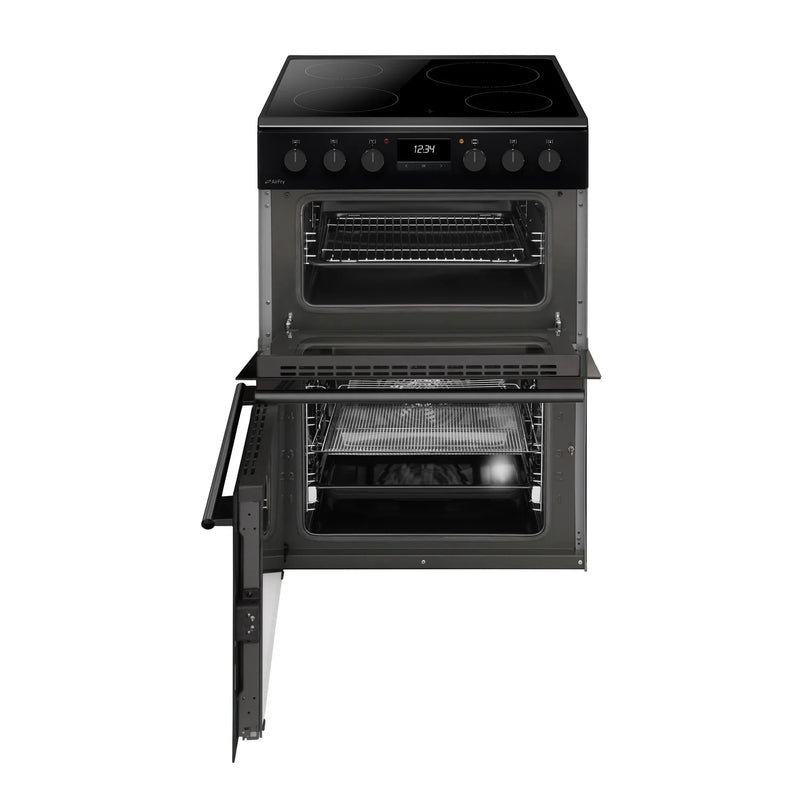CDA CFC6100MB 60cm Electric Ceramic Cooker with AirFry - Black*contact store for price*