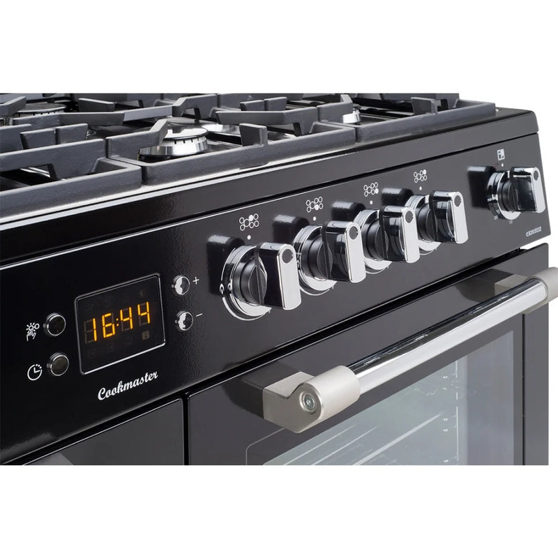 LEISURE Cookmaster CK110F232K Dual Fuel Range Cooker - Black*contact store for price*