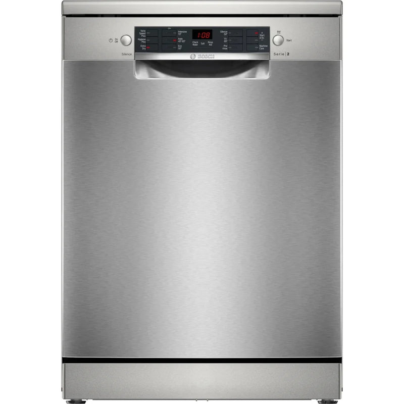 Bosch Series 2 SMS26AI08G 12-place setting dishwasher - stainless steel [*contact store for price*Free 5-year parts & labour guarantee]