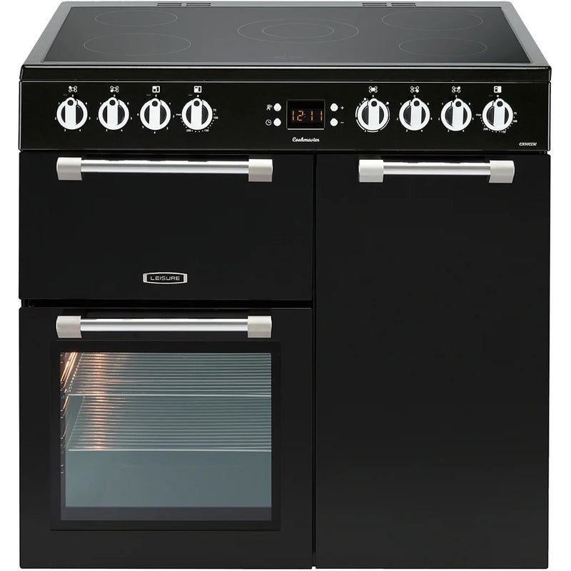 LEISURE CK90C230K Cookmaster 90cm Ceramic Range Cooker - Black*contact store for price*