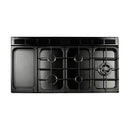 Rangemaster CLDLB110DFPMGR/CM1 14877 Classic Deluxe 110cm Dual Fuel Range Cooker - Mineral Green/Chrome*contact store for price*