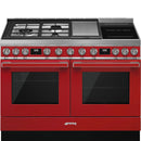 Smeg CPF120IGMPR 120cm Portofino Range Cooker - Red