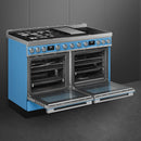 Smeg CPF120IGMPT 120cm Portofino Range Cooker - Turquoise