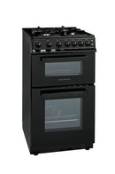 Nordmende CTG52LPGBK 50cm LPG Gas Cooker Black - [Free 3-year parts & labour guarantee]