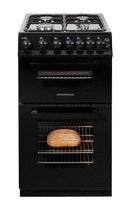 Nordmende CTG52LPGBK 50cm LPG Gas Cooker Black - [Free 3-year parts & labour guarantee]