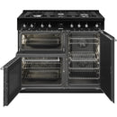Smeg CX103GMBL 100cm Concert Dual Fuel Range Cooker - Black*contact store for price*