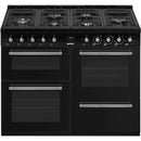 Smeg CX113GMBL 110cm Concert Dual Fuel Range Cooker - Black*contact store for price*
