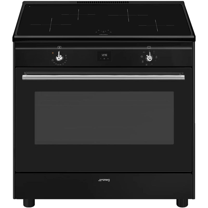 Smeg CX91IMBL 90cm Induction Range Cooker - Black*contact store for price*