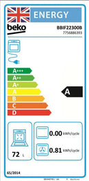 Beko BBIF22300B AeroPerfect Single Fan Oven - Black