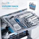 Midea MDWEF1034CW Slimline 10 Place Dishwasher 45cm – White*contact store for price*