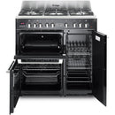 De'Longhi D3VR908DFBL 90cm Vintage Dual Fuel Range Cooker In Black*contact store for price*