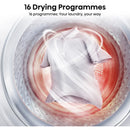 Hisense DH1Q802BW2 8kg Heat pump Condenser Tumble Dryer - White  *Contact store for pricing*