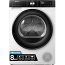 Hisense DH3S802BW3 3S Series 8kg Heat Pump Tumble Dryer  *Contact store for pricing*