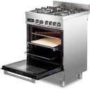 De'Longhi DSC626G-1 60cm Gas Cooker - Stainless Steel