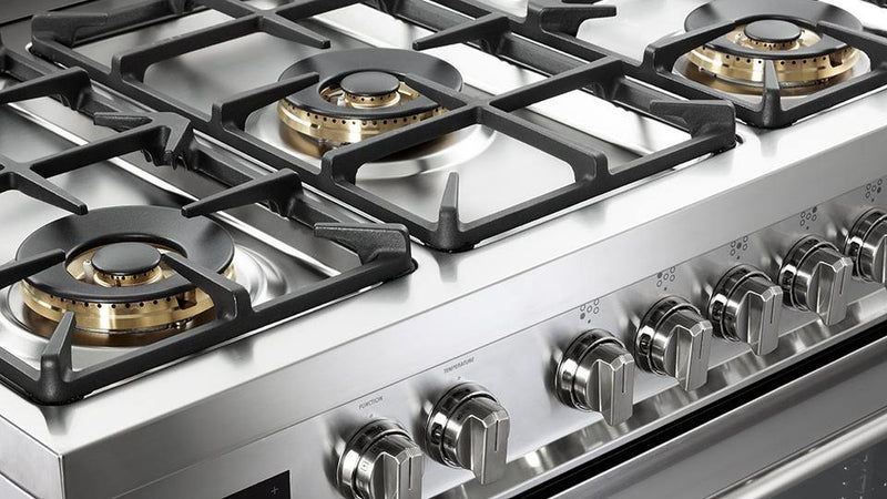 De'Longhi DSR927-DF/X 90cm Twin Fan Dual Fuel Range Cooker - Stainless steel*contact store for price*