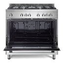 De'Longhi DSR916-GS 90cm Gas Range Cooker - Stainless Steel [available to order]*contact store for price*