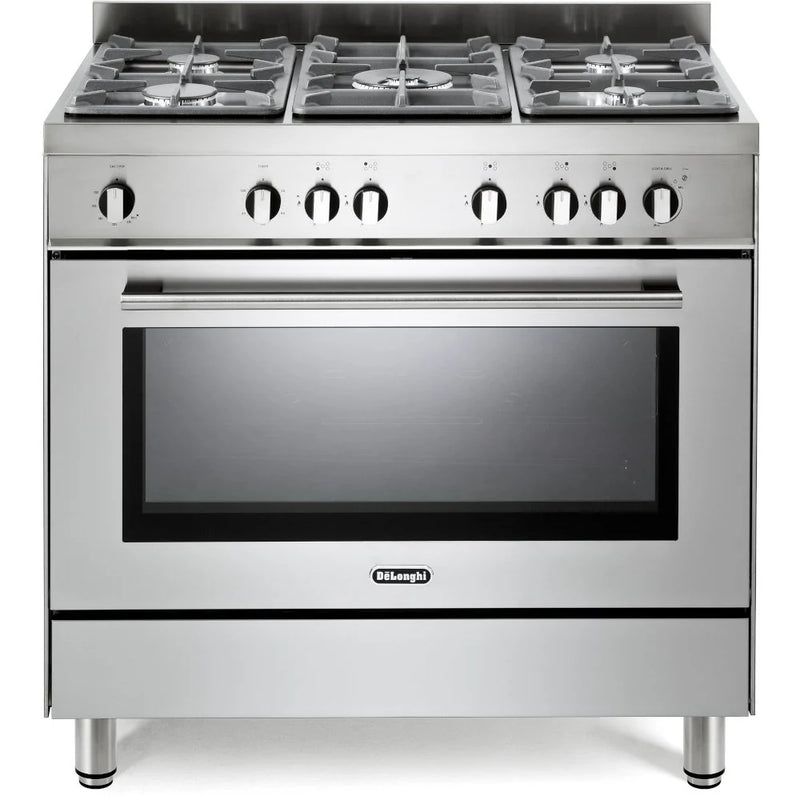 De'Longhi DSR916-GS 90cm Gas Range Cooker - Stainless Steel [available to order]*contact store for price*