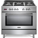 De'Longhi DSR917-DF/M 90cm Dual Fuel Range Cooker - Stainless steel*contact store for price*