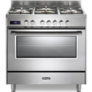 De'Longhi DSR927-DF/X 90cm Twin Fan Dual Fuel Range Cooker - Stainless steel*contact store for price*