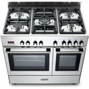 De'Longhi DTR906DF 90cm Professional Twin Cavity Dual Fuel Range Cooker - Stainless steel*contact store for price*