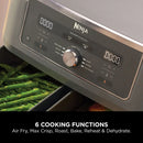 NINJA DZ400UK Foodi Dual Zone 9.5 L Air Fryer - Gun Metal Grey