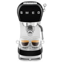Smeg ECF02BLUK 50's style Espresso Coffee Machine With Stand Wand