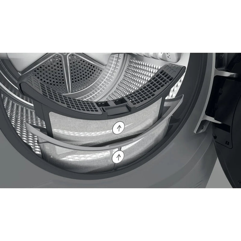 Hotpoint H8D94SBUK 9kg Heat Pump Tumble Dryer - Silver