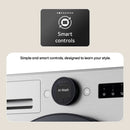LG F4X7009TBB VX70 Series AI 9kg 1400rpm washing machine - Matte Black