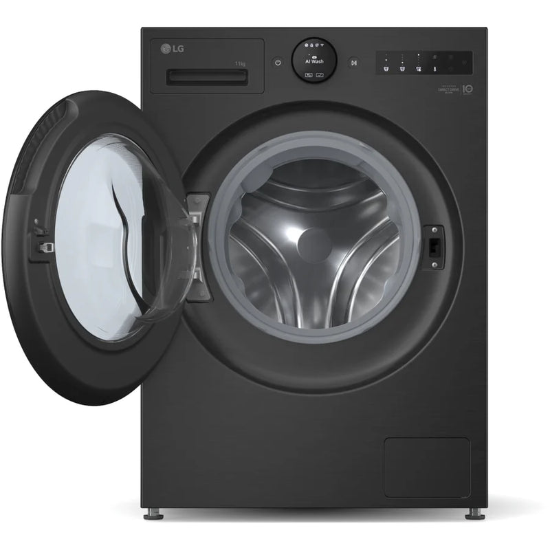 LG F4X7011TBB 11kg 1400rpm AI DD™ Washing Machine - Black [Free 5-year parts & labour warranty]