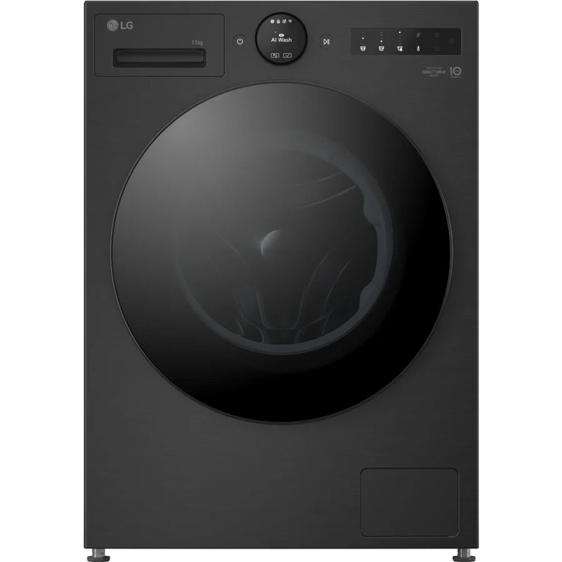 LG F4X7011TBB 11kg 1400rpm AI DD™ Washing Machine - Black [Free 5-year parts & labour warranty]